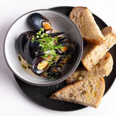 Мидии в сливочном соусе в Союз-центр по цене 678 ₽