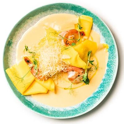 Блины с креветками в Вкусная миля по цене 390