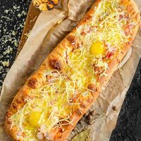 С беконом и пармезаном в IL Gusto PIZZA