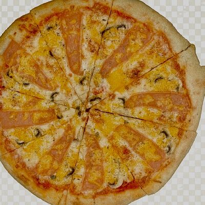 Пицца Ветчина и грибыв Самовар по цене 1299 ₽