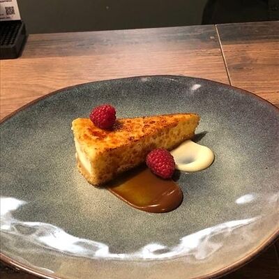 Чизкейк с карамельной корочкой в Малевичи по цене 440 ₽