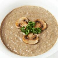 Крем-суп из шампиньонов в Фитнес меню