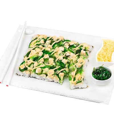 Суши-пицца с тофу и чукой в Суши Точка по цене 275