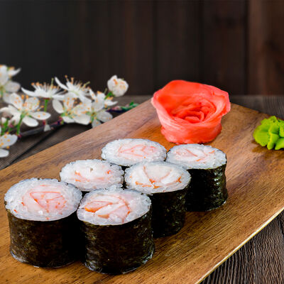 Классический ролл с острым крабом в Вкусные Суши Premium по цене 239
