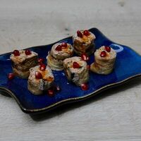 Баклажаны с орехами в Деда хинкали