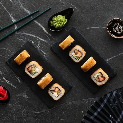 Хот Тамаго сяке в ROLLS KING SUSHI KINGDOM по цене 1020 ₽