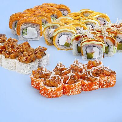 Сет Ninja в EDOO Rolls & Pizza по цене 3390 ₽