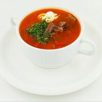 Борщ в Вкусная столовая