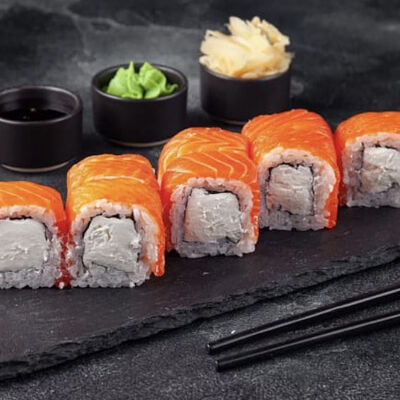 Ролл Филадельфия в Мёд по цене 549 ₽