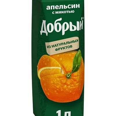 Сок Добрый апельсиновый в Мелисса по цене 390 ₽