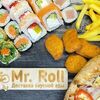 Логотип кафе Mr roll