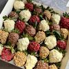 Клубника в молочном и белом шоколаде Гармония в Lipatik sweets по цене 3690