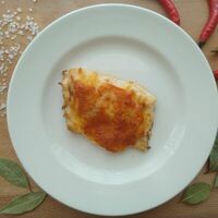 Горбуша, запечённая под сыром в Столовая