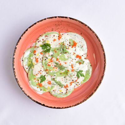 Равиоли с семгой в сливочном соусе в Самое популярное кафе по цене 340