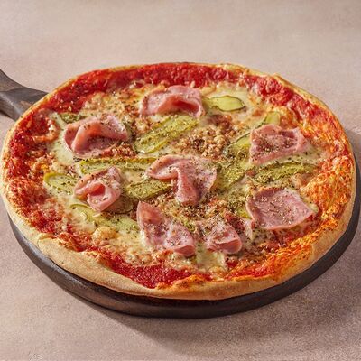 Пицца Каприччио в Перчини на огне по цене 440