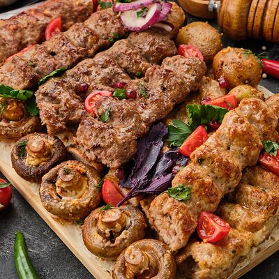 №19 Шашлычный сет из люля-кебабов в Шашлык Красногорск по цене 11850 ₽