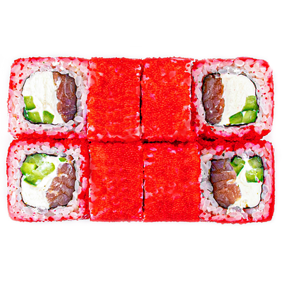 Калифорния с лососем в Фишка суши по цене 749 ₽