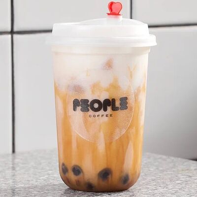 Бабл-ти с кремом тирамису и соленой карамелью в People по цене 590 ₽