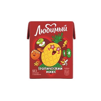 Сок Любимый Тропический Микс в Mattiburger по цене 99 ₽