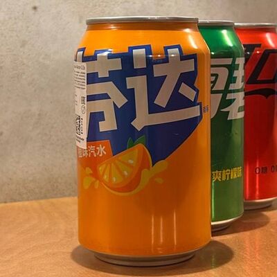 Напиток газированный Fanta 0,33 л Китай, 1 шт. в Hagao по цене 360 ₽