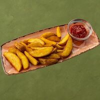 Картофель по-деревенски в Шашлычара