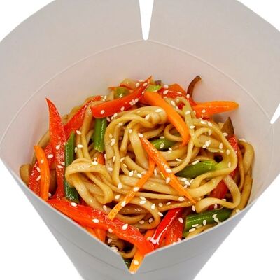 Wok Лапша с курицей в Добрый Шеф по цене 450 ₽