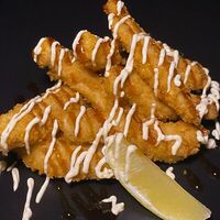 Креветки темпура в Dish & Fish