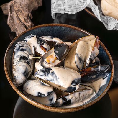 Мидии в сливочном соусе в Moslounge & Bar по цене 650 ₽