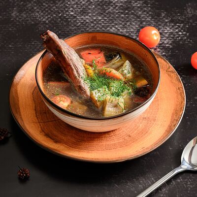 Суп с каре ягненка в BierBurg по цене 699 ₽