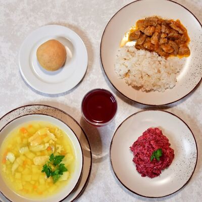 Бизнес-ланч №4 в Давид по цене 359 ₽