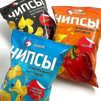 Чипсы Ирбис в Irbis по цене 189 ₽