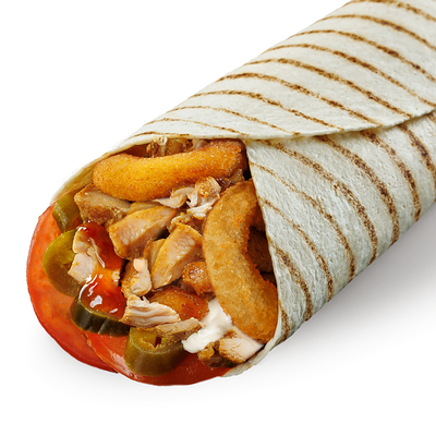 Шаверма по-тайски в Три соуса по цене 399 ₽