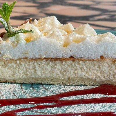 Чизкейк Перо ангела в Trattoria Siesta по цене 500 ₽