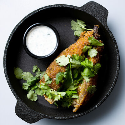 Запечённый кунжутный баклажан в Бибирево по цене 680 ₽