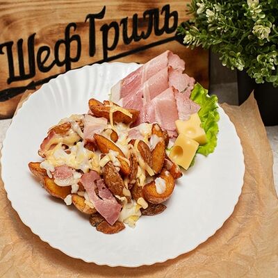 Картофель по-техасски с беконом в Шеф гриль по цене 450 ₽