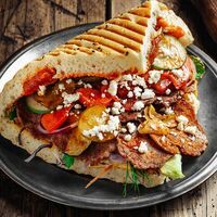 Дёнер с фалафелем в Kebab hub