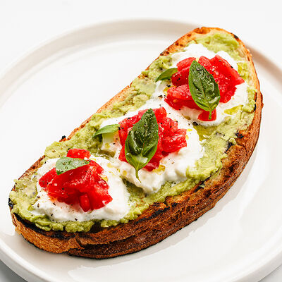 Авокадо тост со страчетеллой в Причал по цене 640 ₽