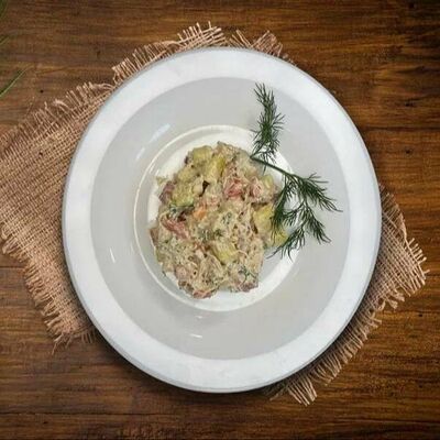 Салат с курицей и картофелем в Хинкальный дом по цене 320