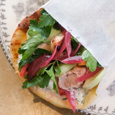 Гирос с курицей в Greece по цене 470 ₽