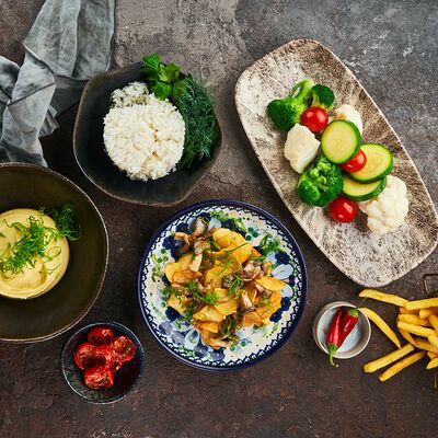 Овощи на пару в Eshak по цене 290