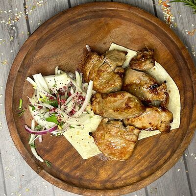 Шашлык из cвинoй шейки в Старый Город по цене 557 ₽