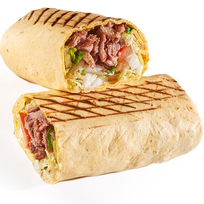 Шаурма с говядиной в сырном лаваше в Red boat Shawarma по цене 719 ₽