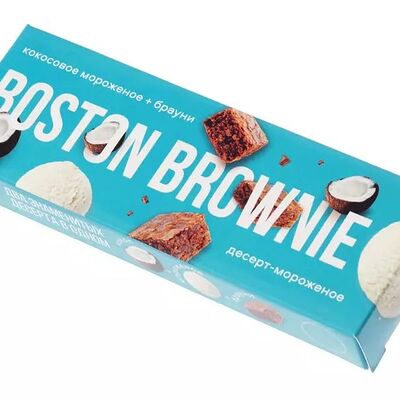 Мороженное Boston Brownie Кокосовое в Isebreeze по цене 228 ₽