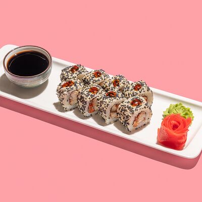 Ролл с копченым угрём в Kiss по цене 620