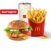 Макчикен Премьер Большой МакКомбо в Макдоналдс по цене 244