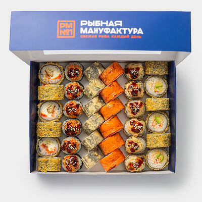 Теплые роллы в Рыбная мануфактура №1 по цене 4479 ₽