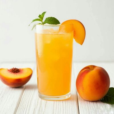 Персик-маракуйя в Пончик по цене 330 ₽