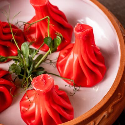 Мини-хинкали с грибами в Карас по цене 310 ₽