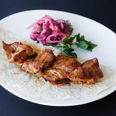 Шашлык из куриного филе в Шоти по цене 360