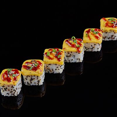 Роллы горячие Ямайка в Crazy Brothers по цене 640 ₽